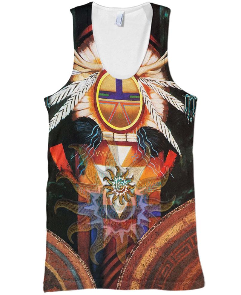 WelcomeNative Native Pattern Colorful 3D Hoodie, All Over Print Hoodie, Native American