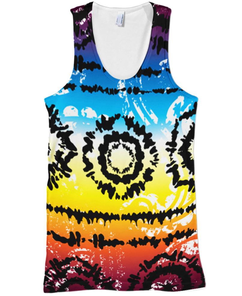 WelcomeNative Contour Motifs 3D Hoodie, All Over Print Hoodie, Native American