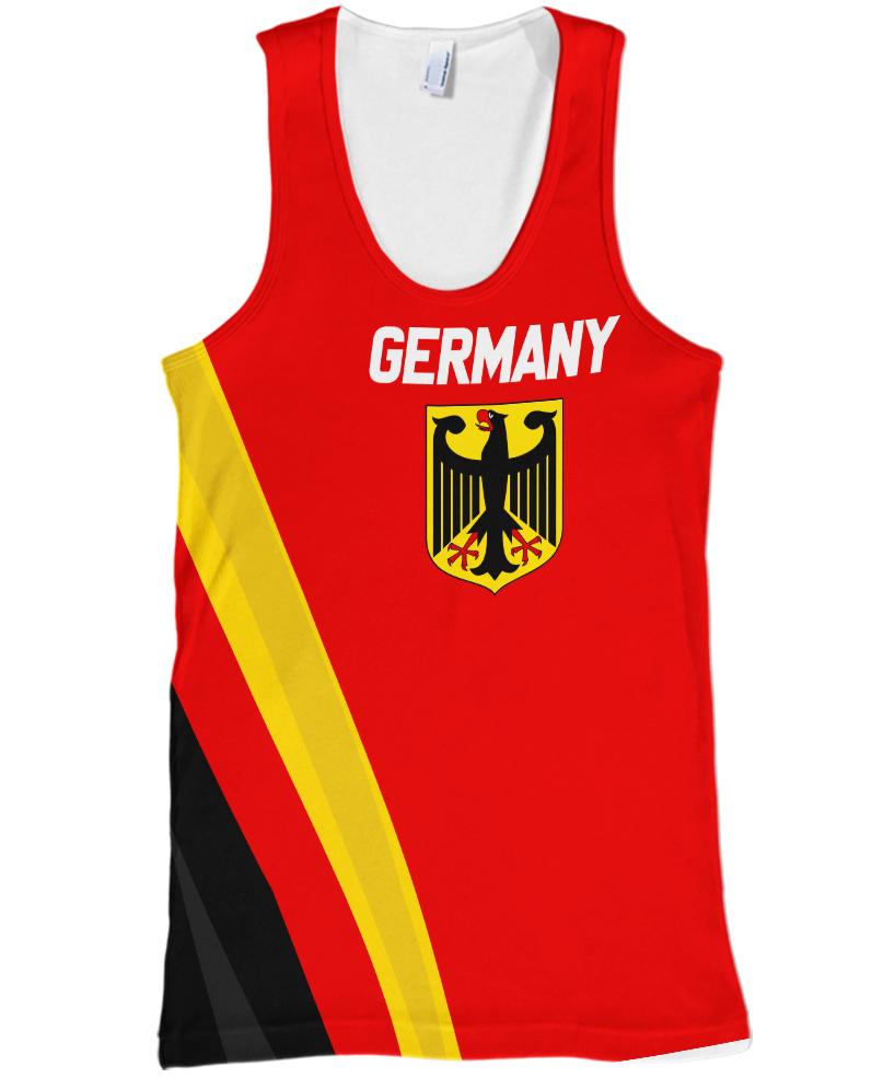 WelcomeNative Germany Right Cross 3D Hoodie, All Over Print Hoodie, Native American