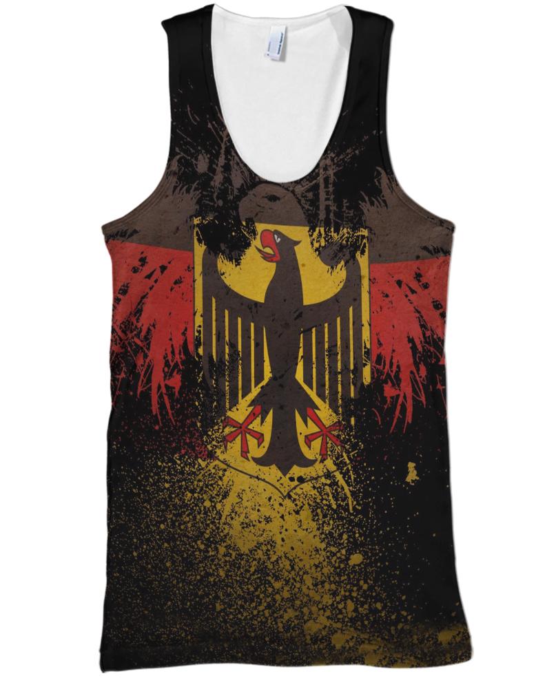 WelcomeNative Germany Brown 3D Hoodie, All Over Print Hoodie, Native American