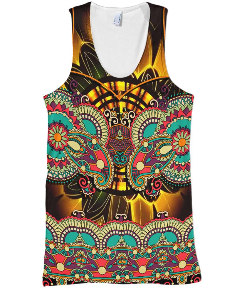 WelcomeNative Hippie 3D Hoodie, All Over Print Hoodie, Native American