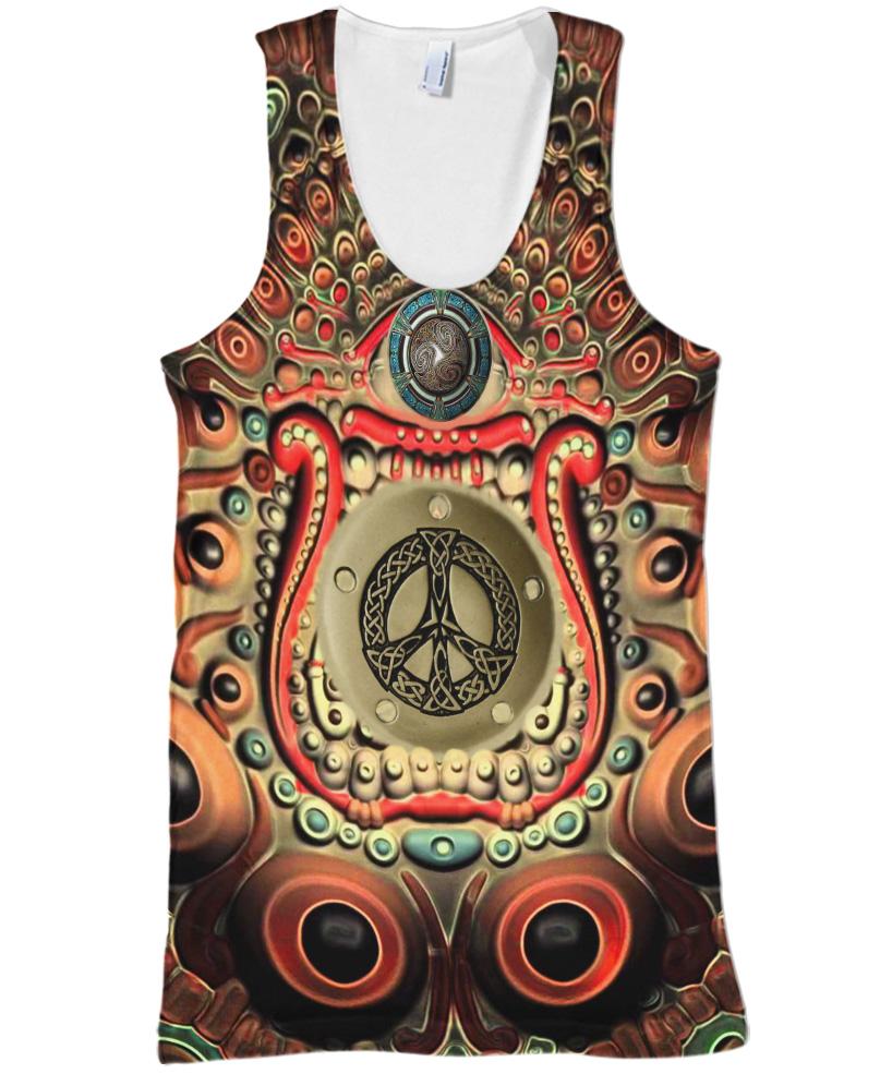 WelcomeNative Hippie Seed 3D Hoodie, All Over Print Hoodie, Native American