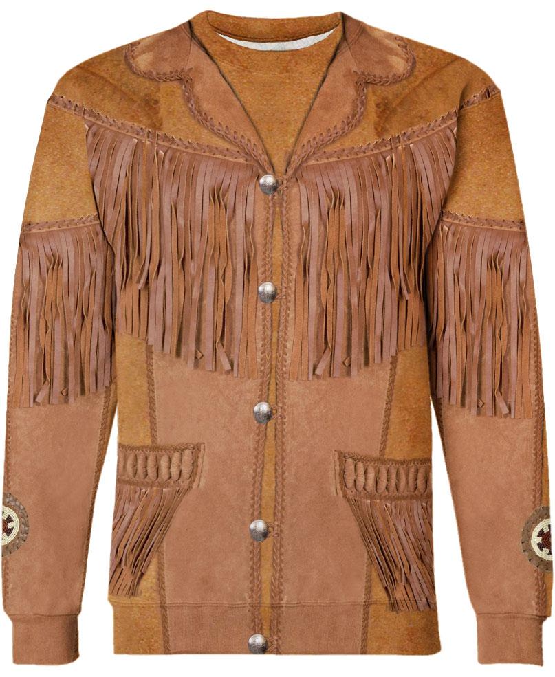 WelcomeNative Brown Native 3D Hoodie, All Over Print Hoodie, Native American