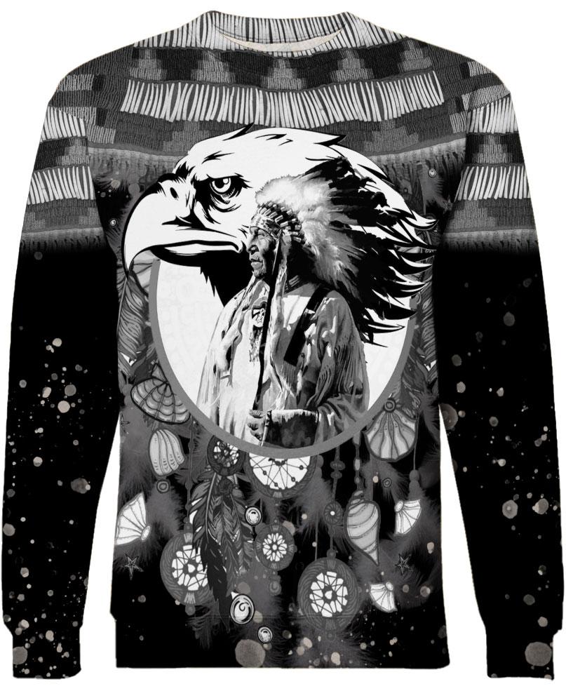 WelcomeNative Mysterious Dream Catcher 3D Hoodie, All Over Print Hoodie, Native American