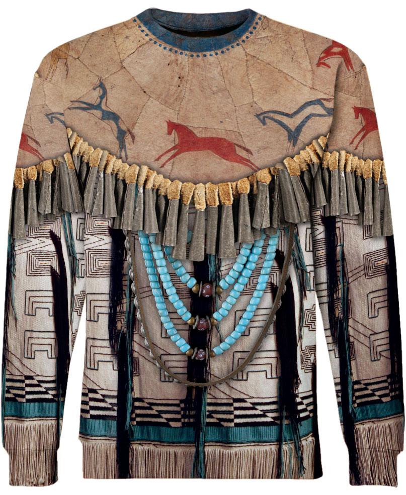 WelcomeNative Native Feather Bedding Set, 3D Bedding Set, All Over Print, Native American