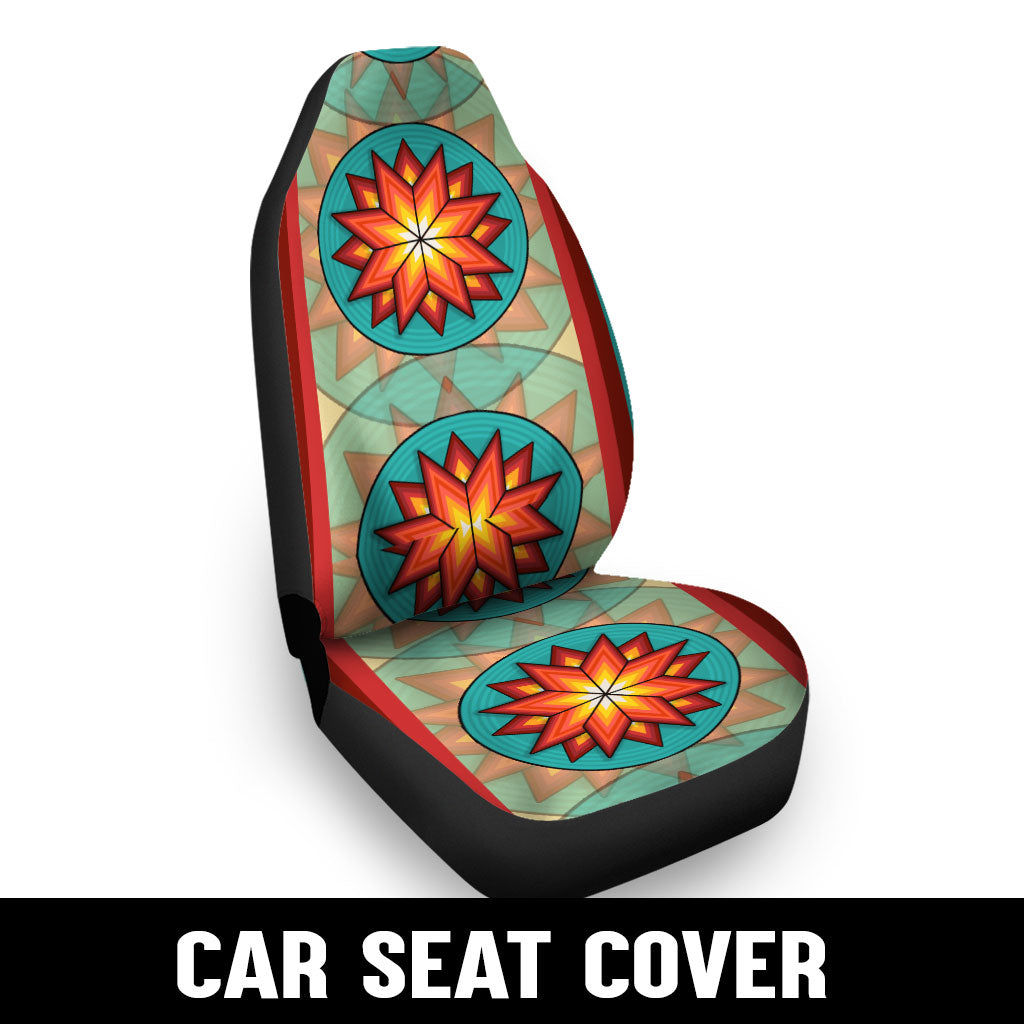 WelcomeNative Native Car Seat Cover, 3D Car Seat Cover , All Over Print Car Seat Cover - Design #0086