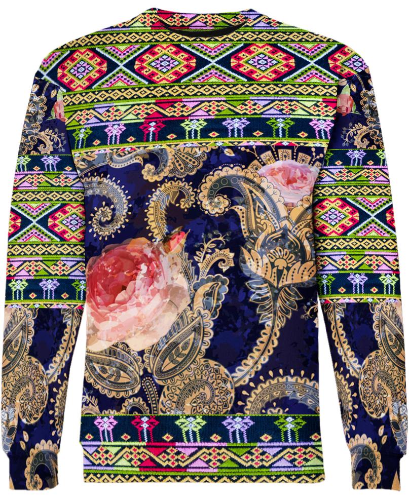 WelcomeNative Hippie Graphics 3D Hoodie, All Over Print Hoodie, Native American