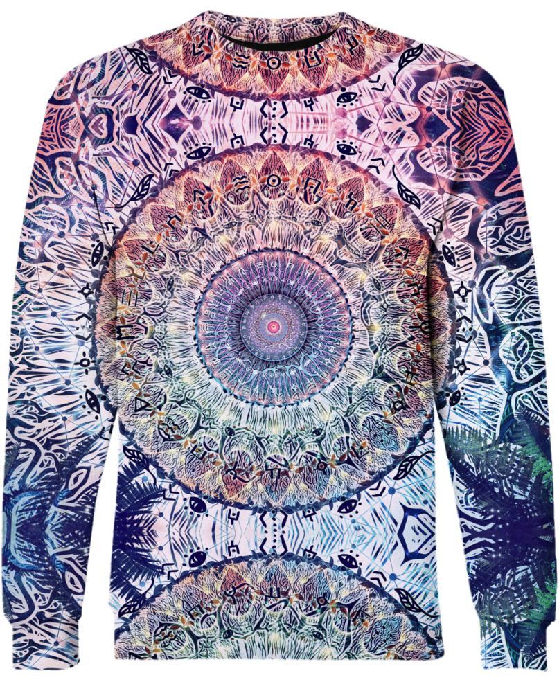 WelcomeNative Mandala Pattern 3D Hoodie, All Over Print Hoodie, Native American