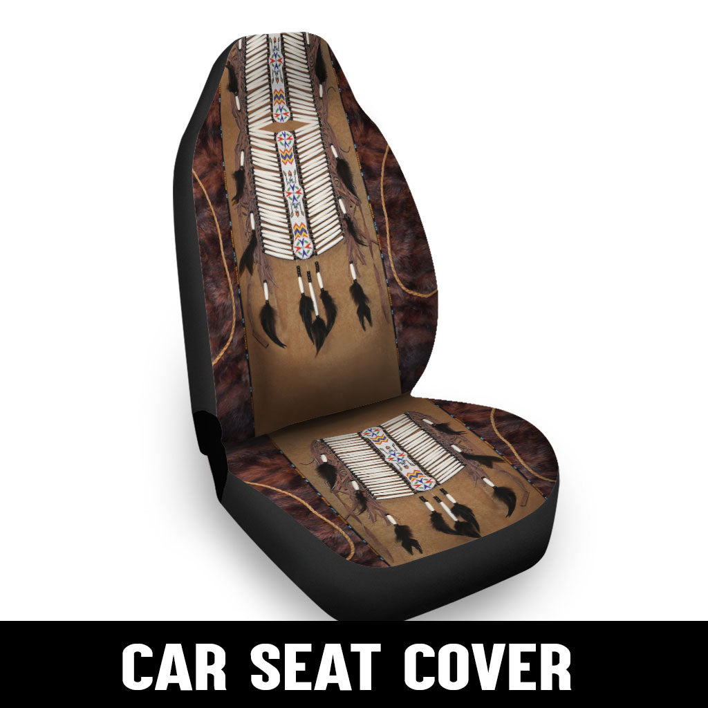WelcomeNative Native Car Seat Cover, 3D Car Seat Cover , All Over Print Car Seat Cover - Design #0102