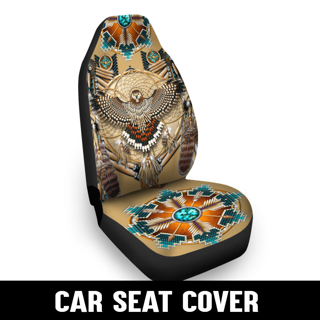 WelcomeNative Native Car Seat Cover, 3D Car Seat Cover , All Over Print Car Seat Cover