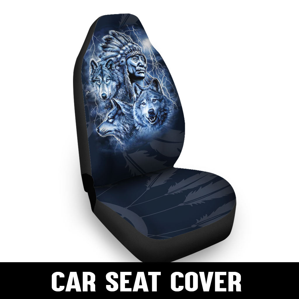 WelcomeNative Native Car Seat Cover, 3D Car Seat Cover , All Over Print Car Seat Cover - Design #0088