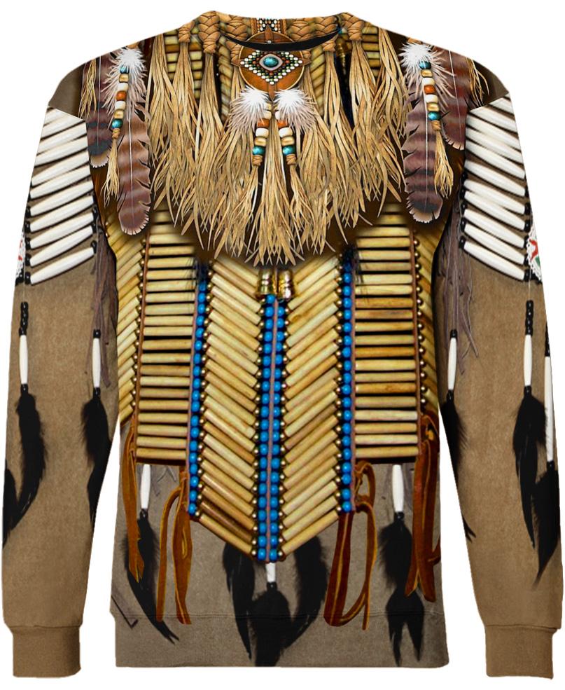 WelcomeNative Native Vignette  3D Hoodie, All Over Print Hoodie, Native American