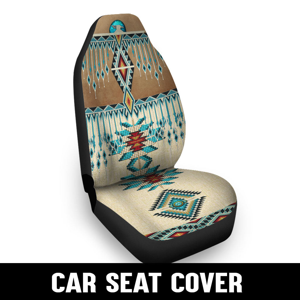WelcomeNative Native Car Seat Cover, 3D Car Seat Cover , All Over Print Car Seat Cover
