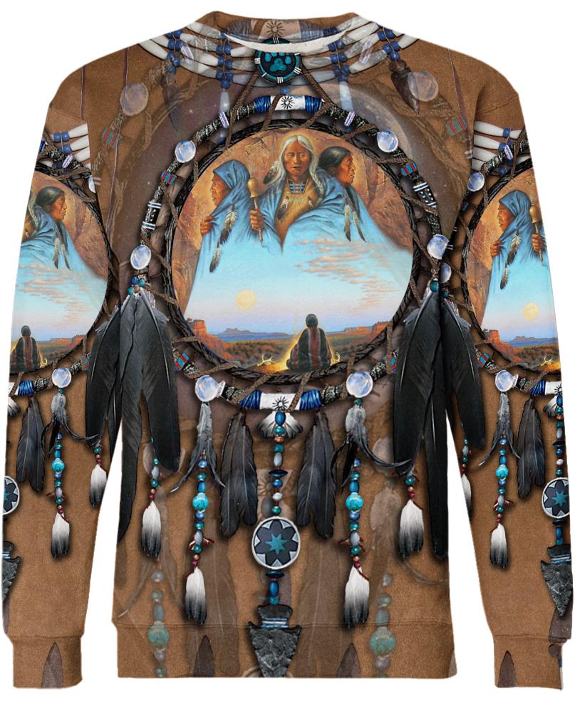 WelcomeNative Native Dreamcatcher Bedding Set, 3D Bedding Set, All Over Print, Native American