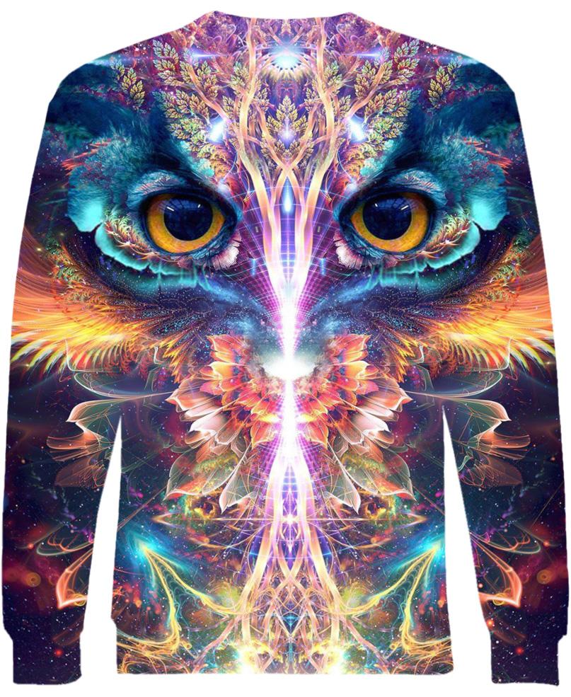 WelcomeNative Owl Mystery 3D Hoodie, All Over Print Hoodie, Native American