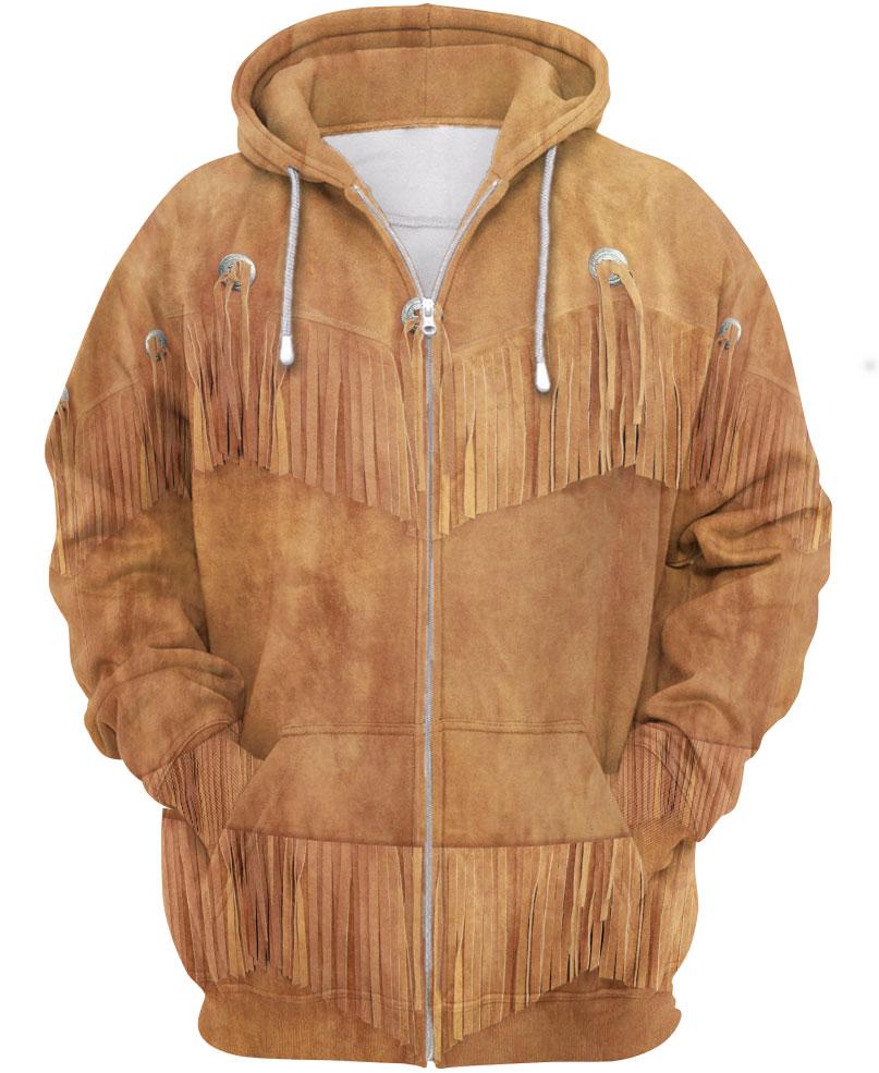 WelcomeNative Brown Native 3D Hoodie, All Over Print Hoodie, Native American