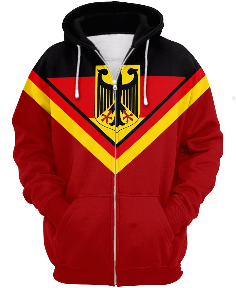 WelcomeNative Germany Black Hat 3D Hoodie, All Over Print Hoodie, Native American