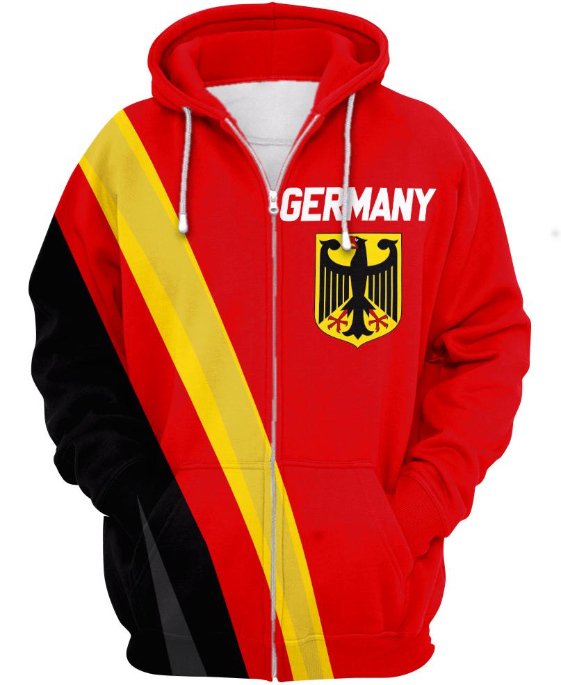 WelcomeNative Germany Right Cross 3D Hoodie, All Over Print Hoodie, Native American