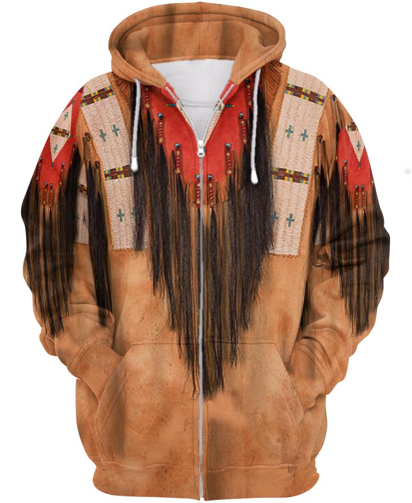 WelcomeNative Native Impressive 3D Hoodie, All Over Print Hoodie, Native American