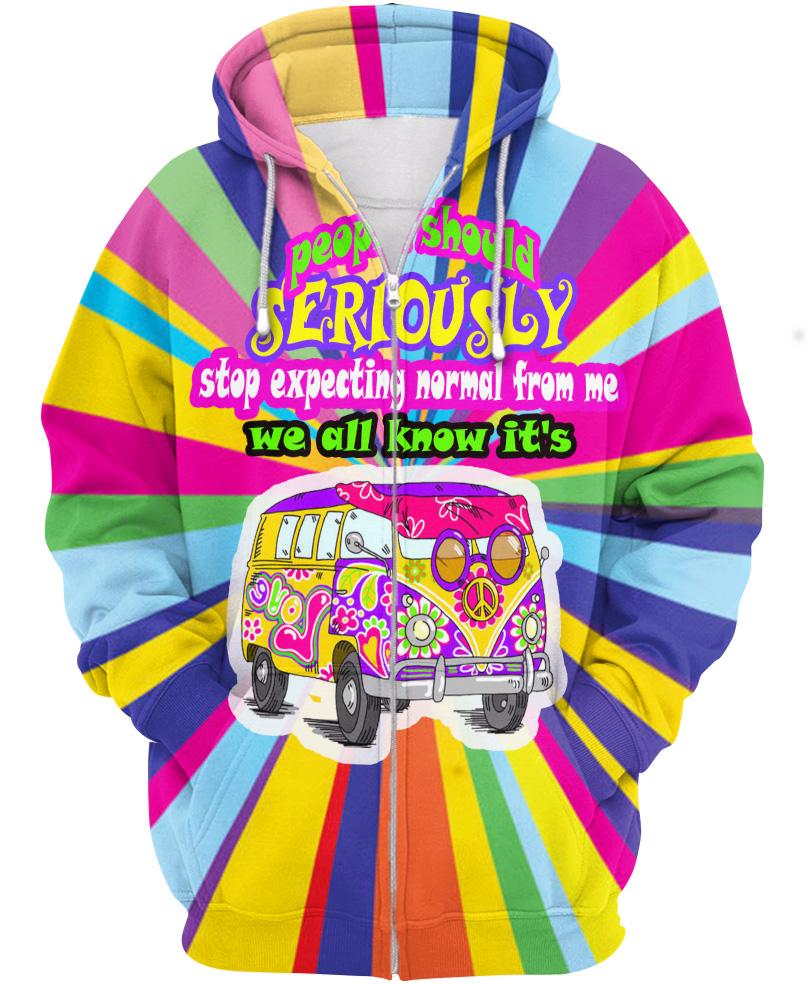 WelcomeNative Seriously Hippie 3D Hoodie, All Over Print Hoodie, Native American