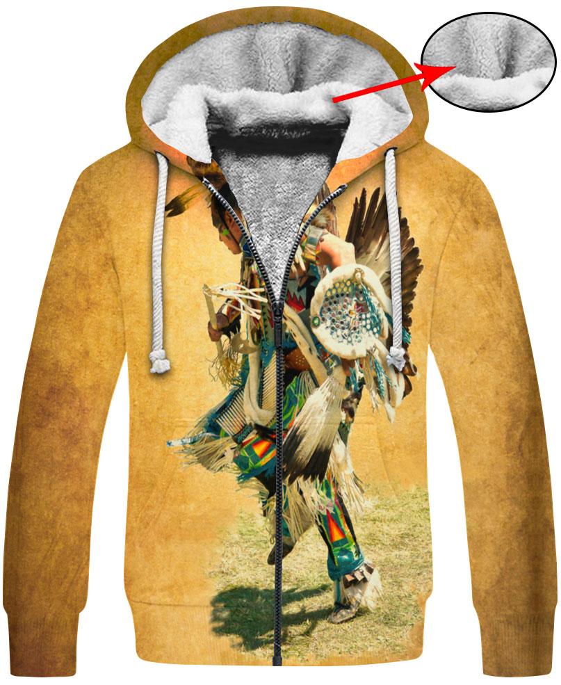 WelcomeNative Native Human 3D Hoodie, All Over Print Hoodie, Native American