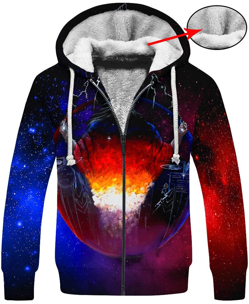 WelcomeNative Galaxy Native Chief 3D Hoodie, All Over Print Hoodie, Native American