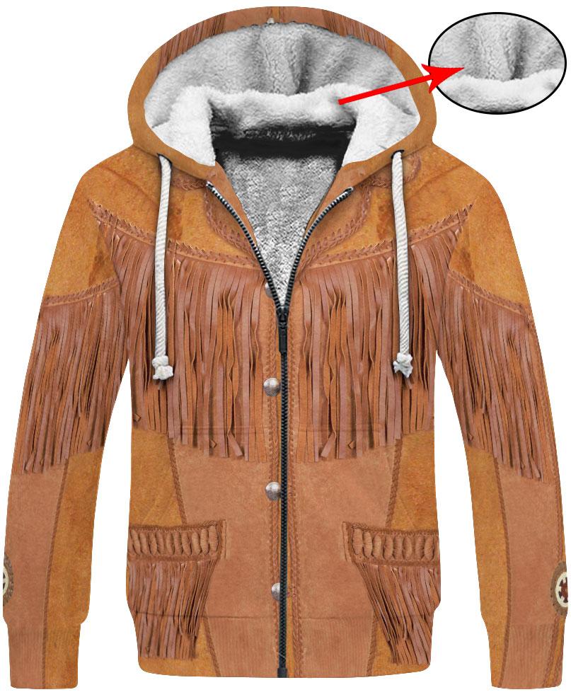 WelcomeNative Brown Native 3D Hoodie, All Over Print Hoodie, Native American