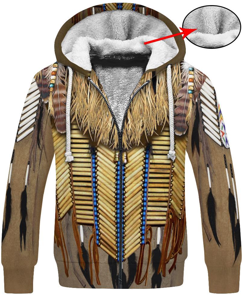 WelcomeNative Native Vignette  3D Hoodie, All Over Print Hoodie, Native American