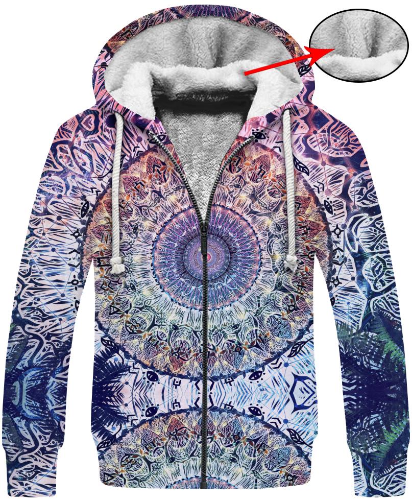 WelcomeNative Mandala Pattern 3D Hoodie, All Over Print Hoodie, Native American