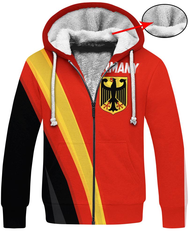 WelcomeNative Germany Right Cross 3D Hoodie, All Over Print Hoodie, Native American