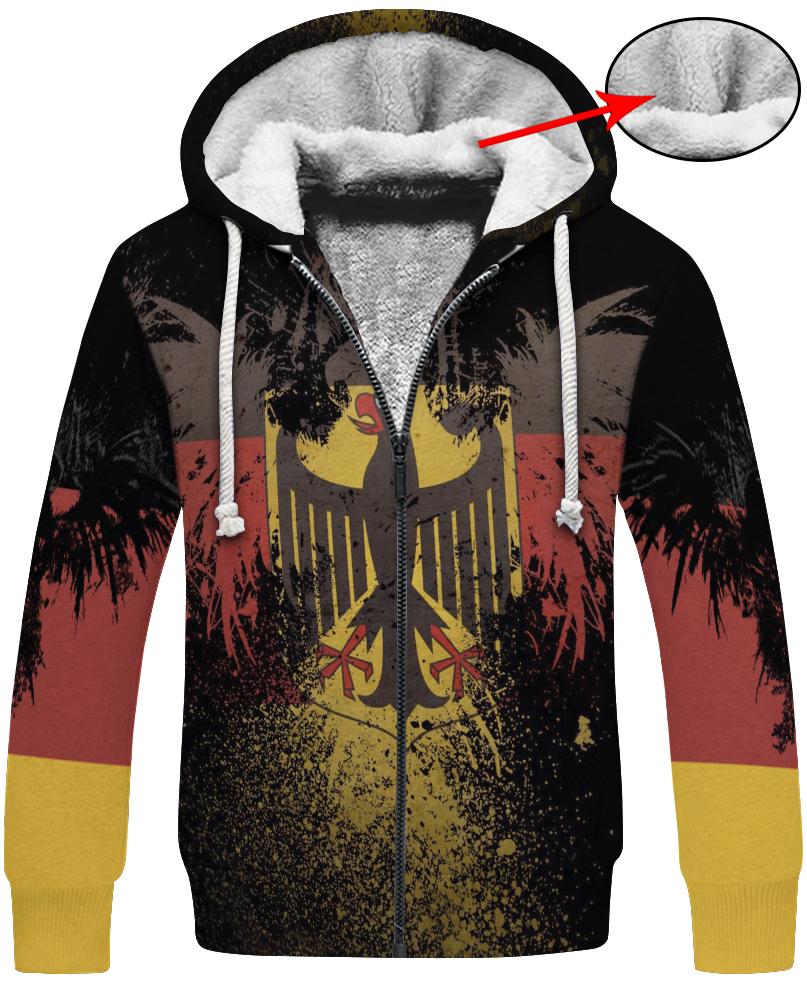 WelcomeNative Germany Brown 3D Hoodie, All Over Print Hoodie, Native American