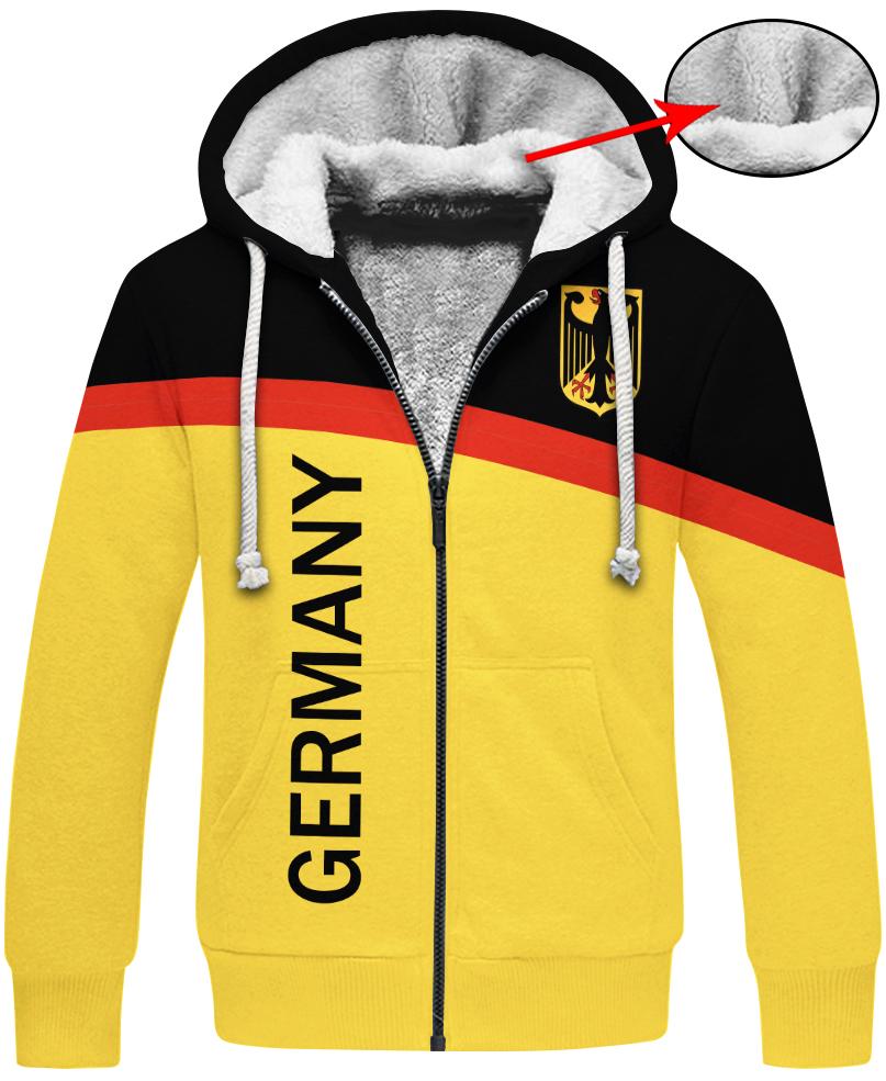 WelcomeNative Germany Yellow 3D Hoodie, All Over Print Hoodie, Native American