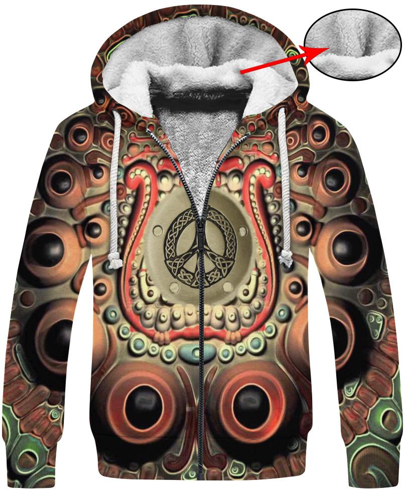 WelcomeNative Hippie Seed 3D Hoodie, All Over Print Hoodie, Native American