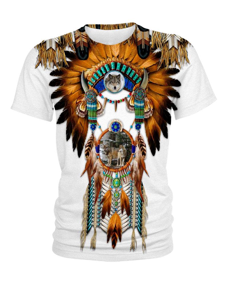 WelcomeNative Native American, 3D T Shirt, All Over Print T Shirt