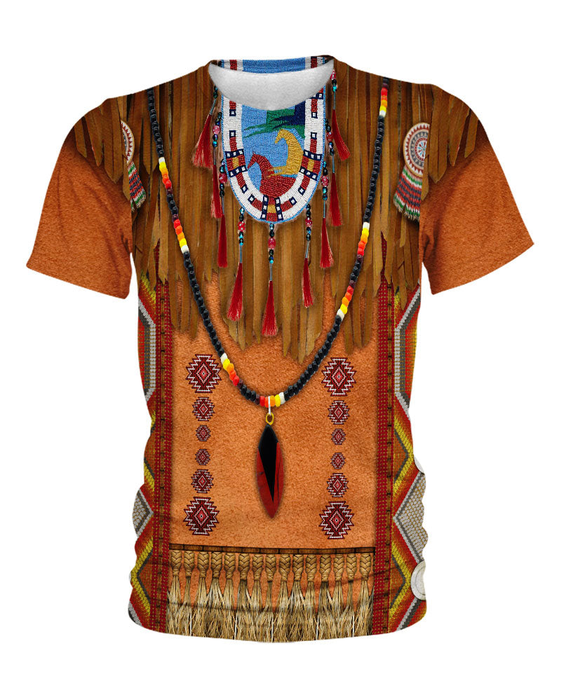 WelcomeNative Tassels Style Native American Hoodie, All Over Print Hoodie, Native American