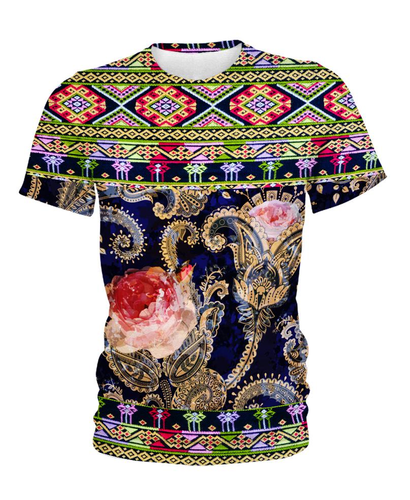 WelcomeNative Hippie Graphics 3D Hoodie, All Over Print Hoodie, Native American