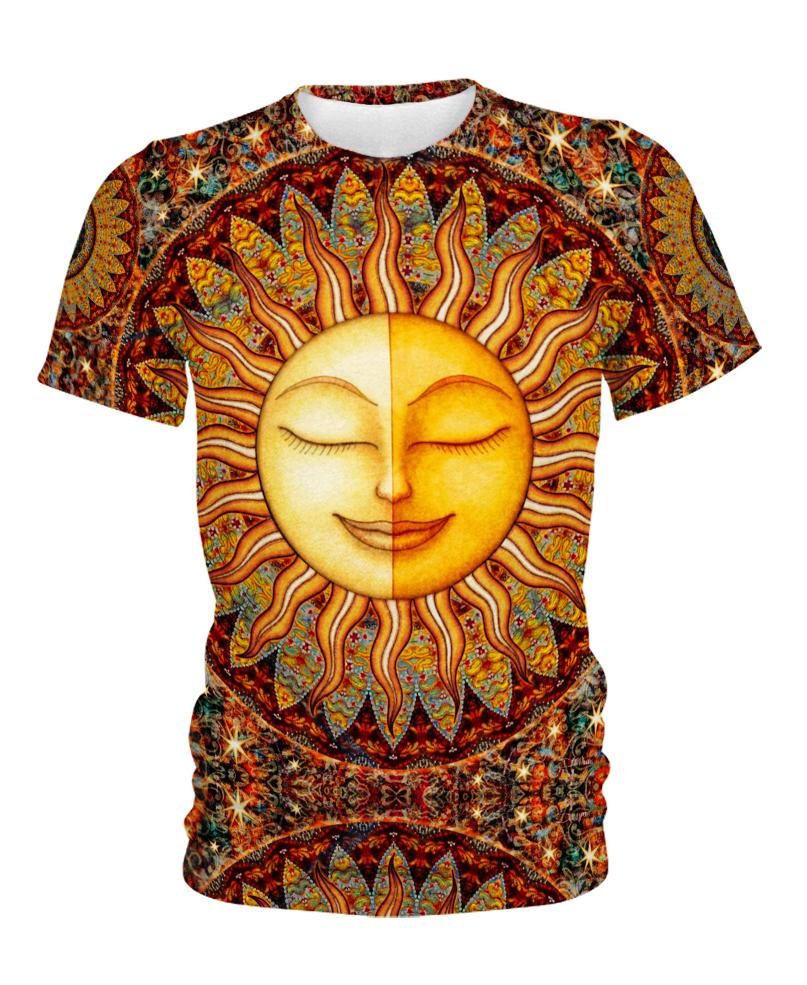 WelcomeNative Hippie Hot Sun 3D Hoodie, All Over Print Hoodie, Native American