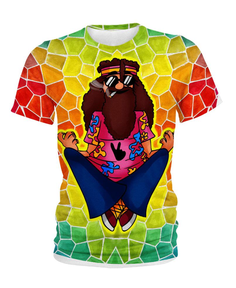 WelcomeNative Floating Color 3D Hoodie, All Over Print Hoodie, Native American