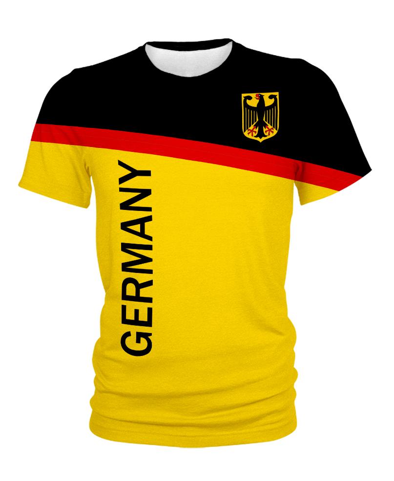 WelcomeNative Germany Yellow 3D Hoodie, All Over Print Hoodie, Native American