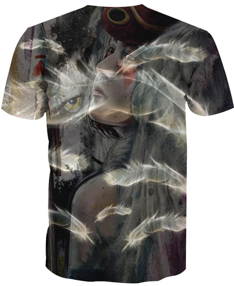 WelcomeNative Unique Native Skull, 3D T Shirt, All Over Print T Shirt, Native American
