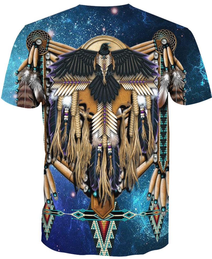 WelcomeNative Fringed Motifs 3D Hoodie, All Over Print Hoodie, Native American