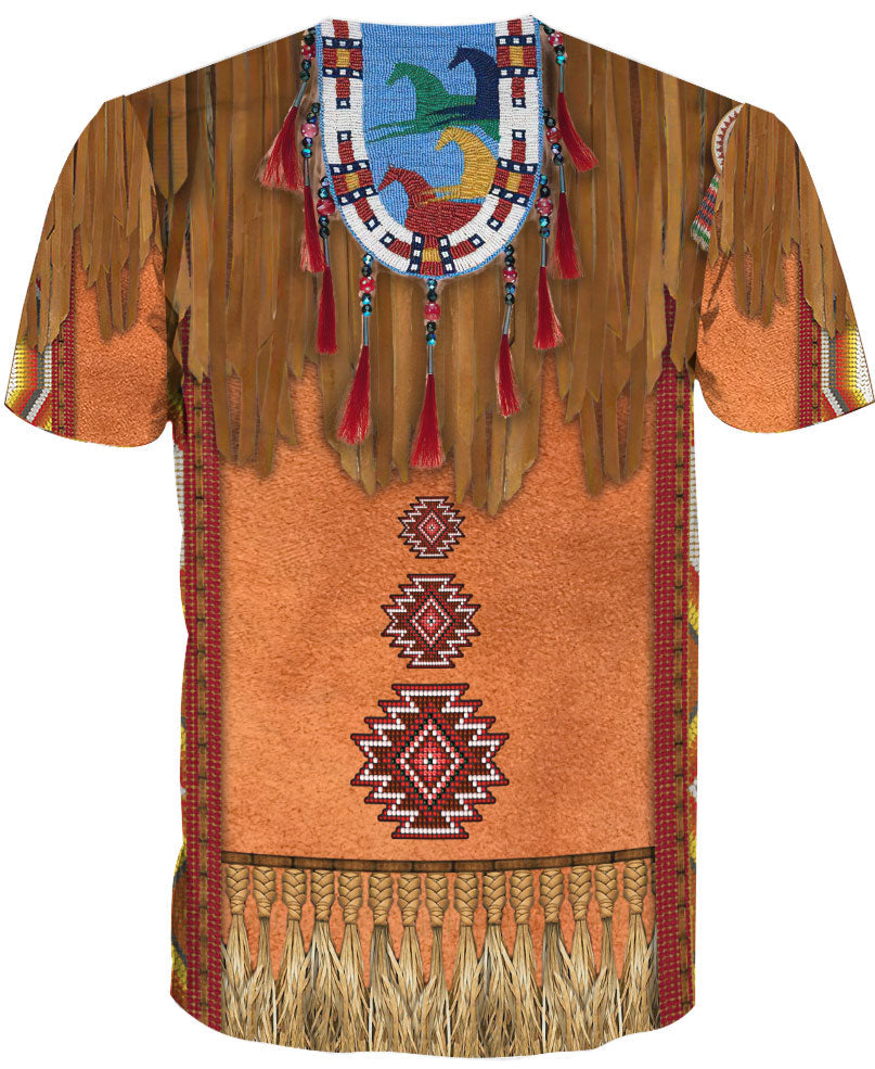 WelcomeNative Tassels Style Native American Hoodie, All Over Print Hoodie, Native American