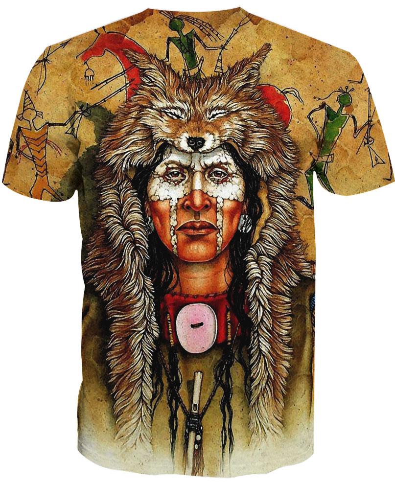 WelcomeNative Native Fur Hat Hoodie, All Over Print Hoodie, Native American
