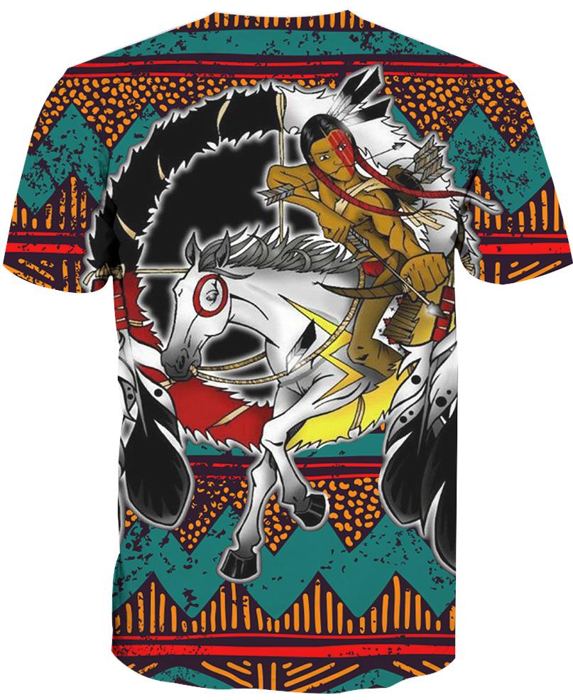 WelcomeNative Native Horse 3D Hoodie, All Over Print Hoodie, Native American