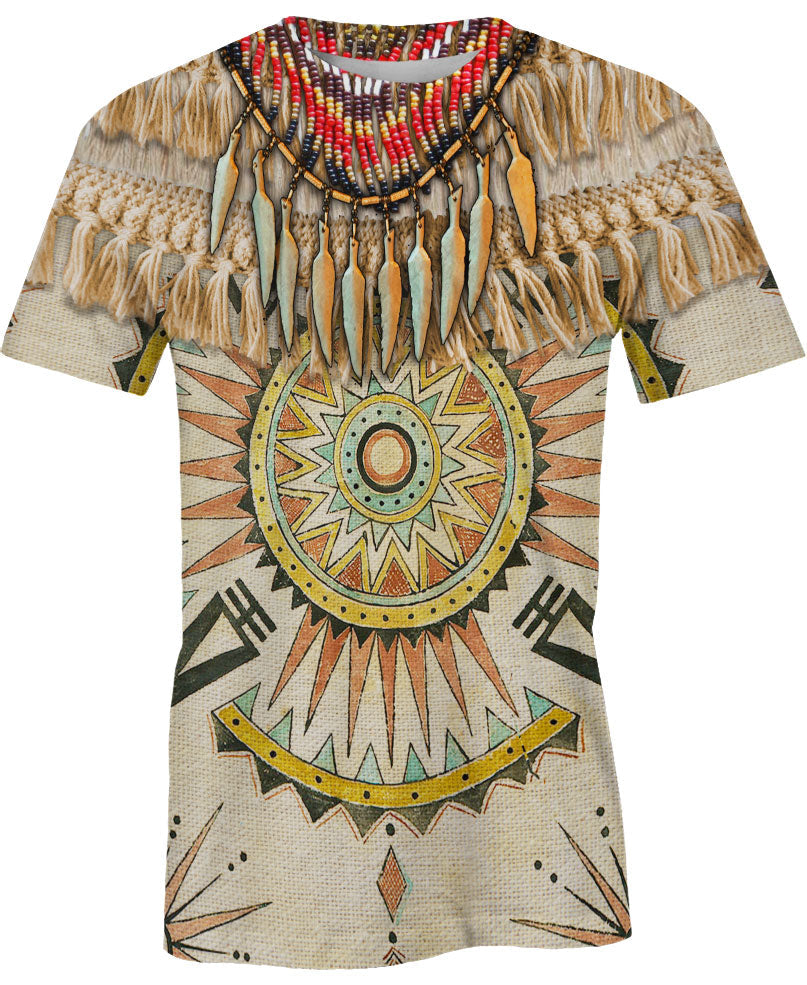 WelcomeNative Culture Pattern  Native American 3D Hoodie, All Over Print Hoodie