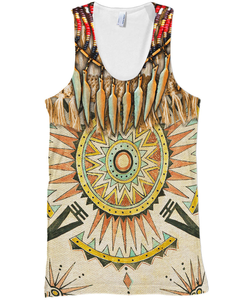 WelcomeNative Culture Pattern  Native American 3D Hoodie, All Over Print Hoodie