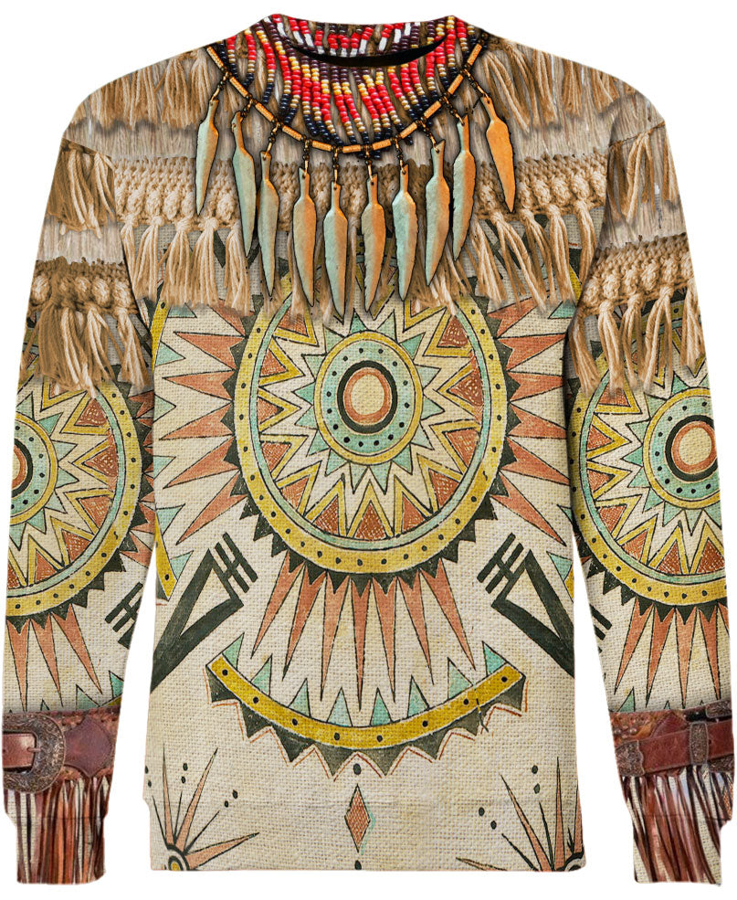 WelcomeNative Culture Pattern  Native American 3D Hoodie, All Over Print Hoodie