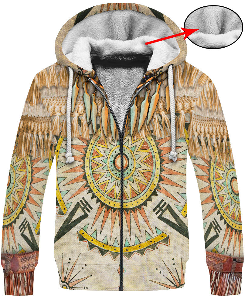 WelcomeNative Culture Pattern  Native American 3D Hoodie, All Over Print Hoodie