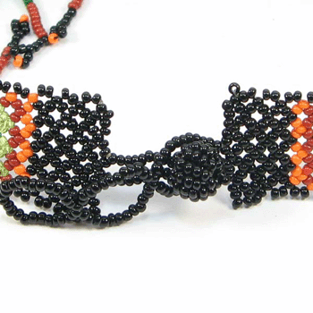 Enclosure For Ceremonial Dance Green Choker Necklace - Welcome Native