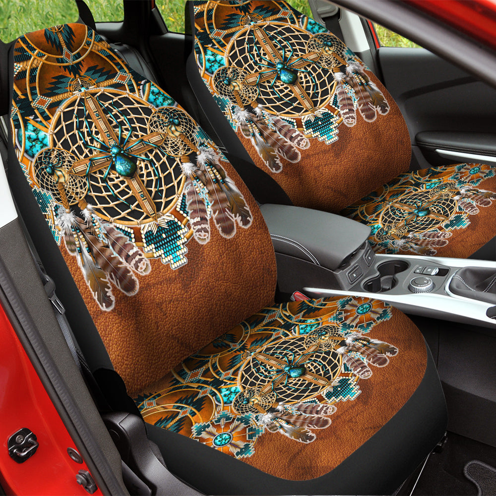 WelcomeNative Native Car Seat Cover, 3D Car Seat Cover , All Over Print Car Seat Cover - Design #0087